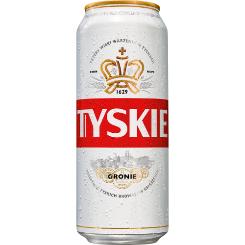 TYSKIE 24X50CL BLIK